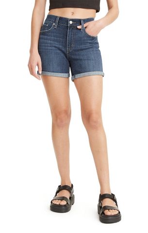 Levi's - Quần jeans ngắn nữ Mid Length Women's Shorts