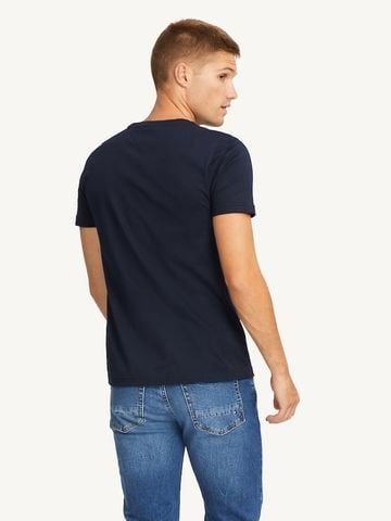 Tommy Hilfiger - Áo cotton tay ngắn nam Im Core Tommy Logo Tee - 3