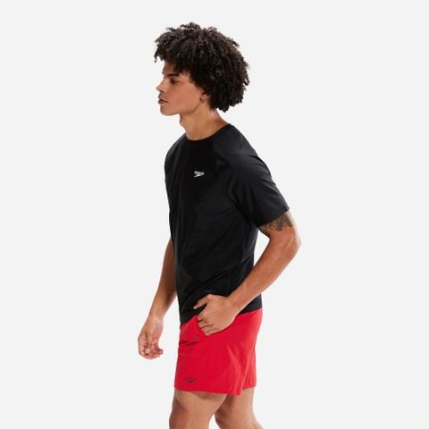 Speedo - Áo bơi tay ngắn chống nắng nam Ess Swimtee Swimming
