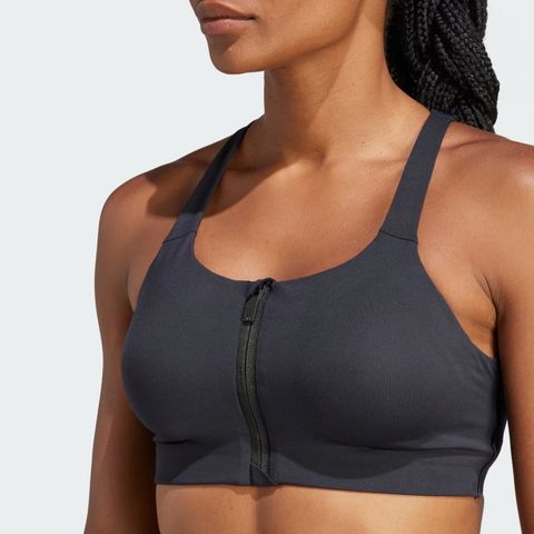 adidas - Áo ngực nữ hỗ trợ cường độ cao TLRD Impact Luxe High-Support Zip Bra