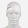 Speedo - Nón bơi nam nữ Speedo Plain Flat Silicone Cap White Swimming