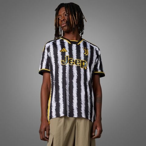 adidas - Áo tay ngắn đá banh Nam Juventus 23/24 Home Jersey