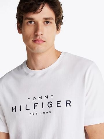 Tommy Hilfiger - Áo tay ngắn nam Logo Crew Neck T-Shirt