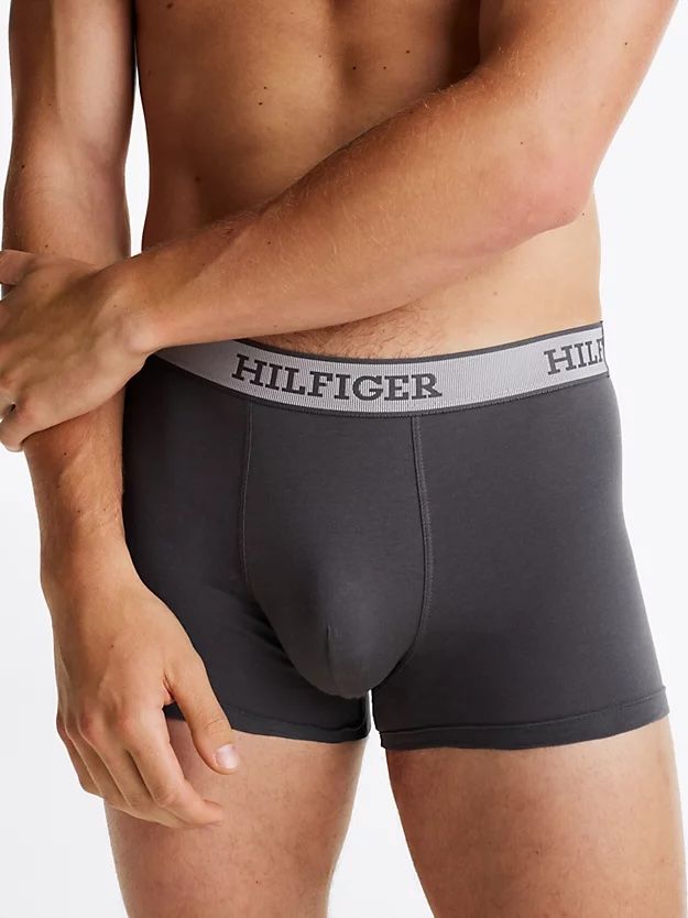 Tommy Hilfiger - Bộ 3 quần lót nam 3-Pack Hilfiger Monotype Repeat Logo Trunks
