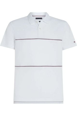 Tommy Hilfiger - Áo polo tay ngắn nam TH Global Stripe Block Regular Polo