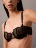 Calvin Klein - Áo lót CK nữ CK Black Floral Lace Unlined Balconette Bra