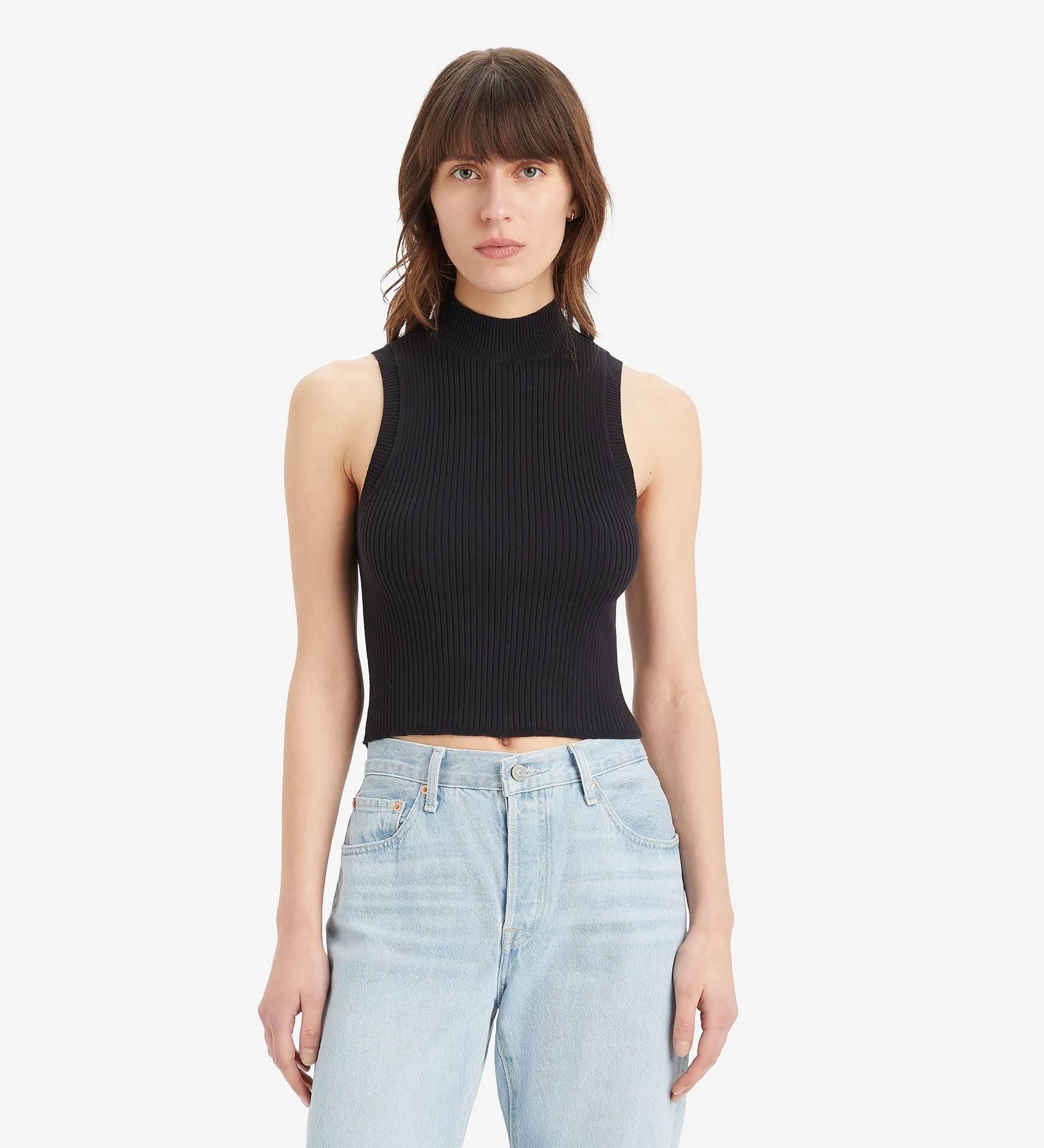 Levi's - Áo len ba lỗ nữ Tulip Mockneck Tank Top