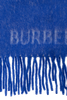 Burberry - Khăn choàng nam nữ BURBERRY BLUE SCARF WITH LOGO