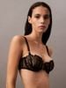Calvin Klein - Áo lót CK nữ CK Black Floral Lace Unlined Balconette Bra