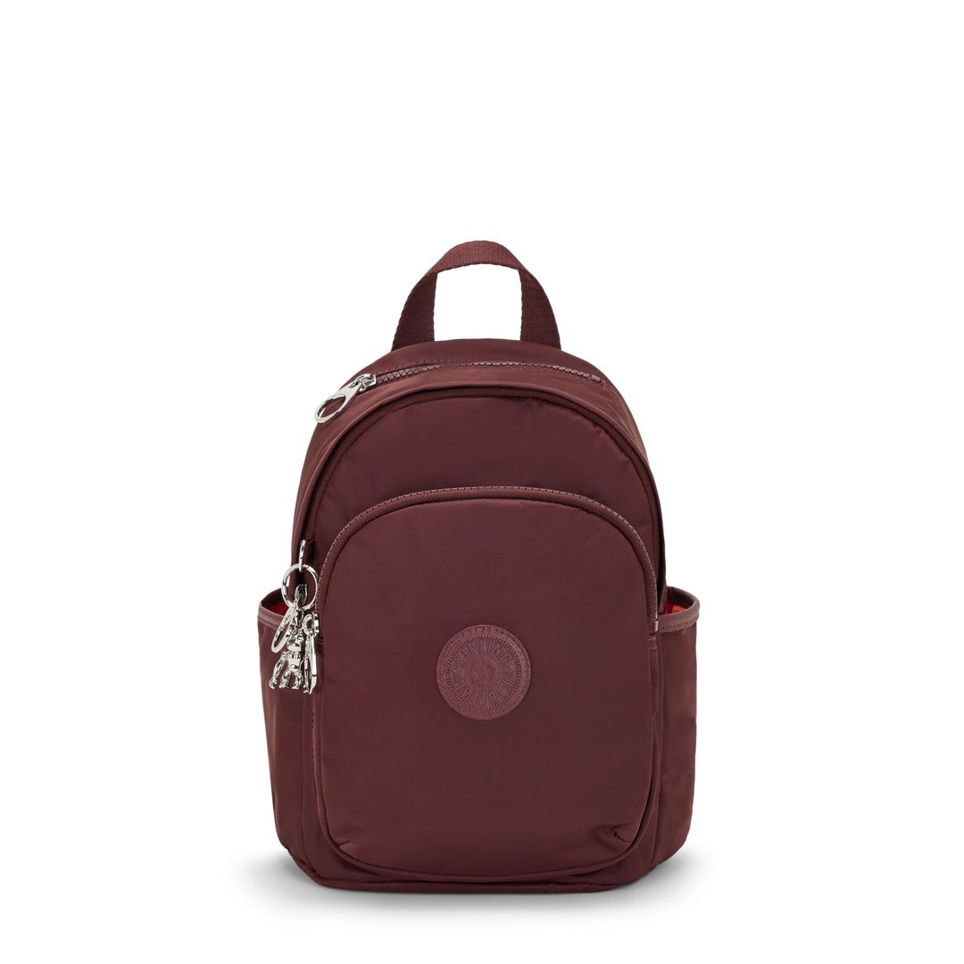 Kipling - Ba lô Small Backpack Deep Aubergine Delia Mini