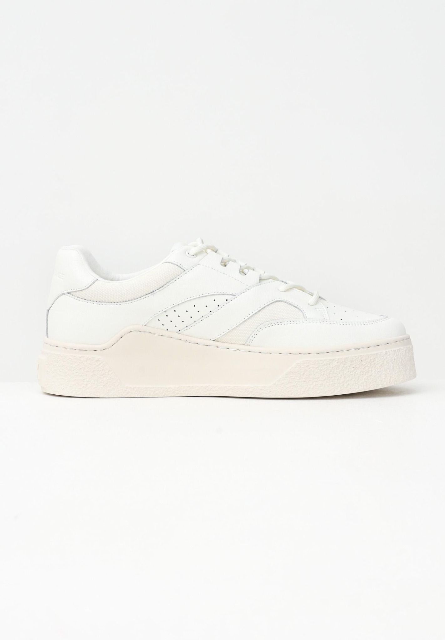Armani Exchange - Giày nam Ax Men's Ivory Sneakers with Logo