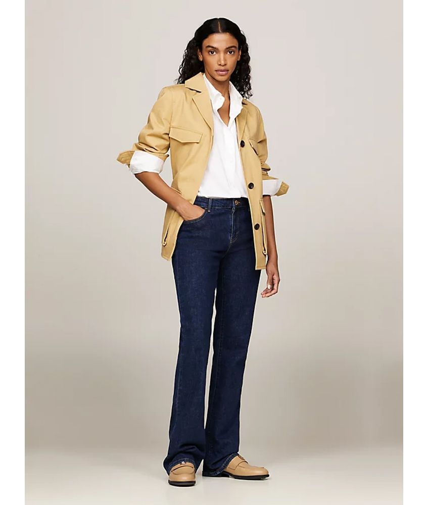 Tommy Hilfiger - Quần jeans dài nữ Mid Rise Bootcut Jean