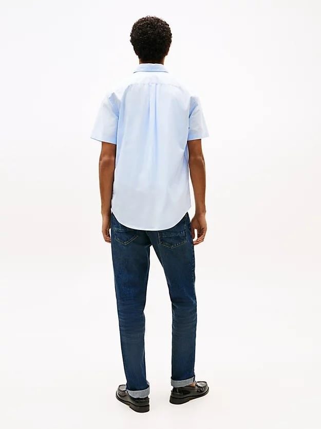 Tommy Hilfiger - Áo sơ mi tay ngắn nam Regular Fit Short Sleeve Shirt
