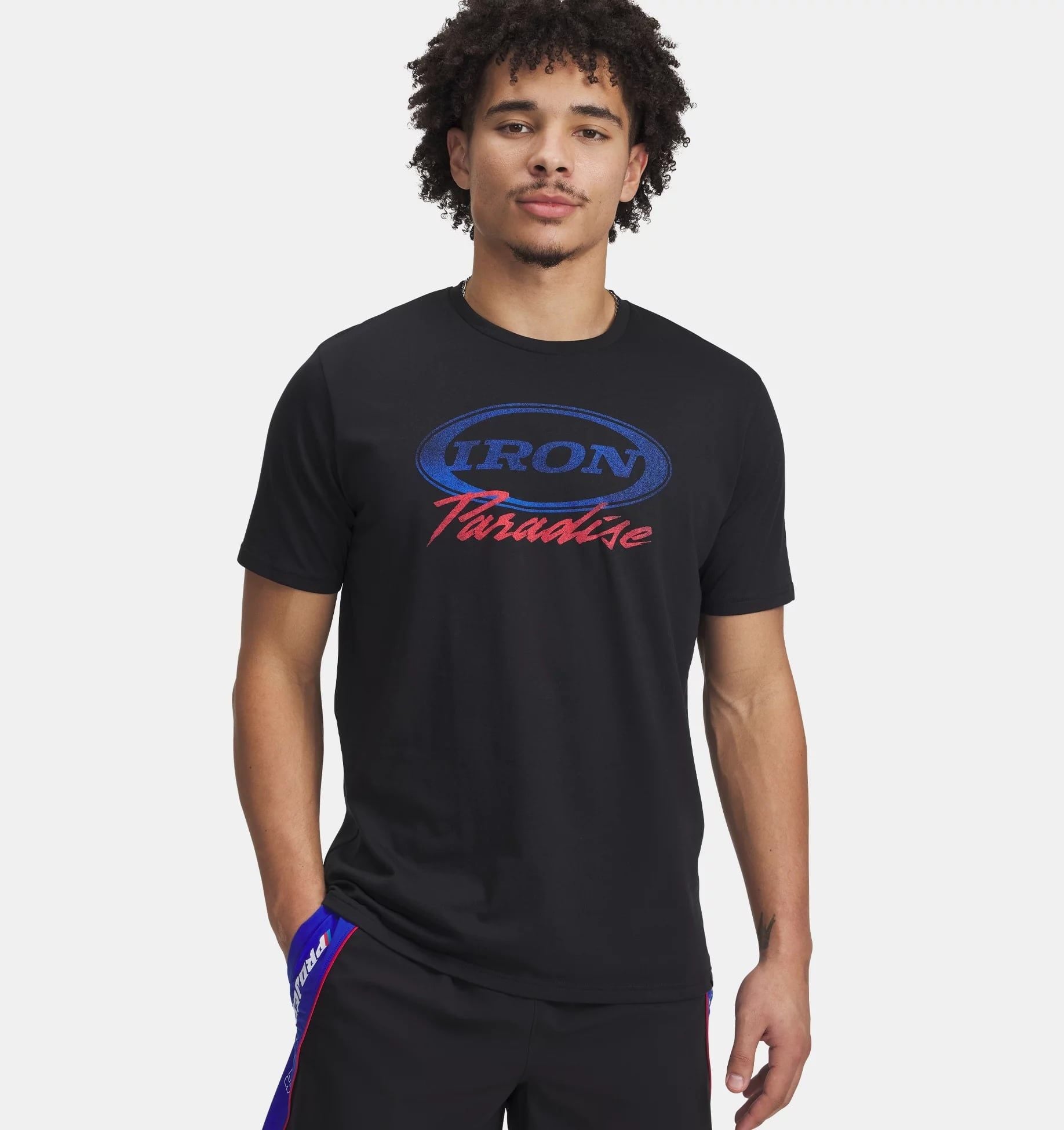 Under Armour - Áo thun nam Project Rock Iron Tee Lifestyle