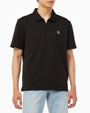 Calvin Klein - Áo polo tay ngắn nam Pique Premium Regular Polo