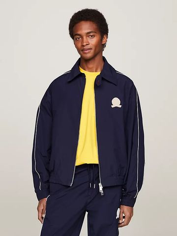 Tommy Hilfiger - Áo khoác tay dài nam Crest Casual Fit Zip-Thru Ivy Jacket