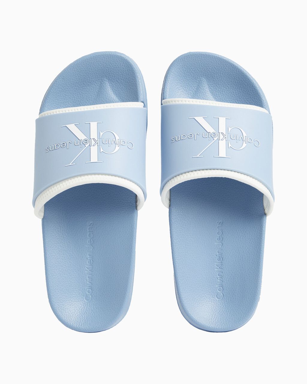 Calvin Klein - Dép quai ngang CK nữ Norwich Monogram Slides
