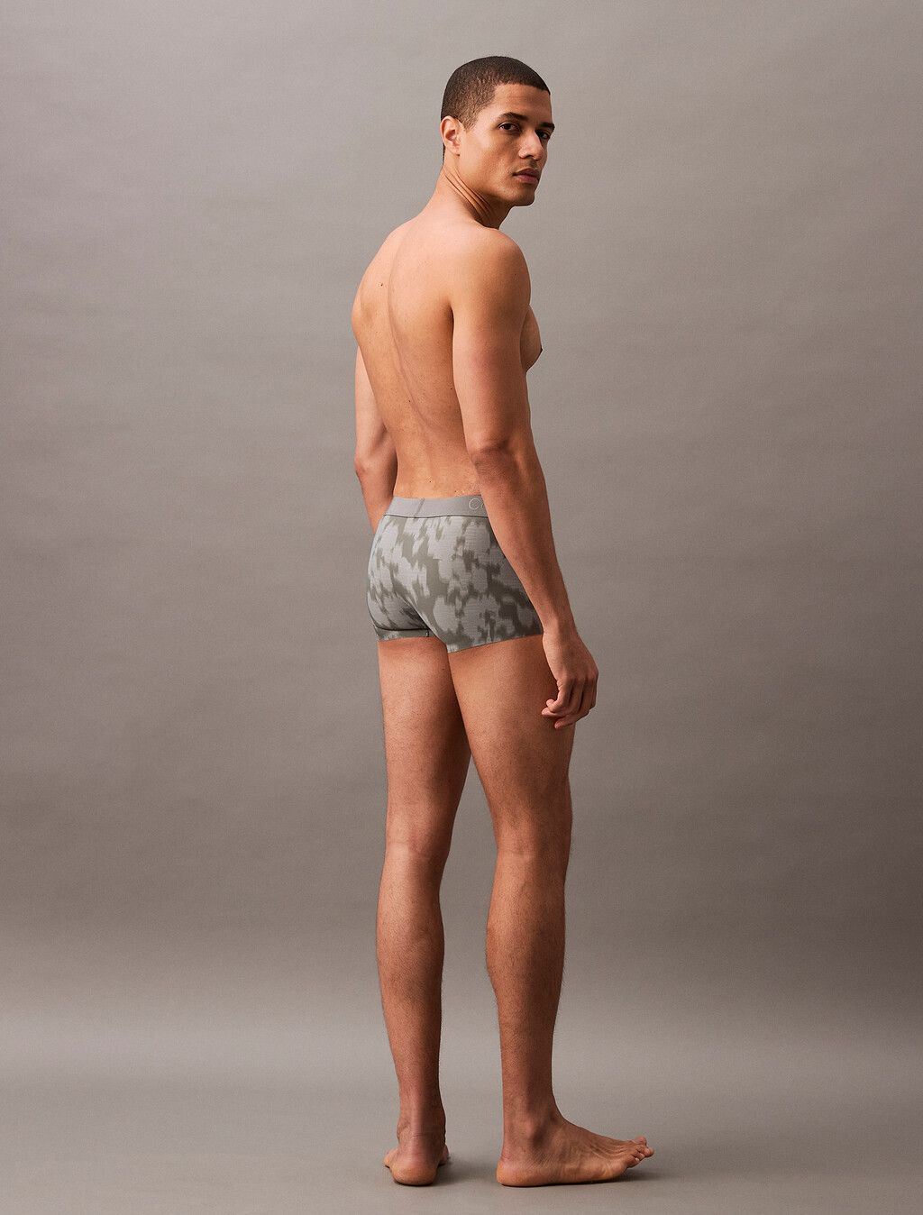 Calvin Klein - Quần lót nam CK Black Print Low Rise Trunk