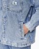 Calvin Klein - Áo khoác jeans nam Cooling Denim Shacket