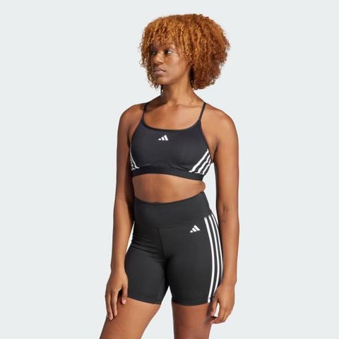 adidas - Áo ngực hỗ trợ nhẹ Nữ Aeroreact Training Light-Support 3-Stripes Bra