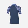 Speedo - Áo bơi tay ngắn chống nắng nữ Printed Rash AF Top Swimming