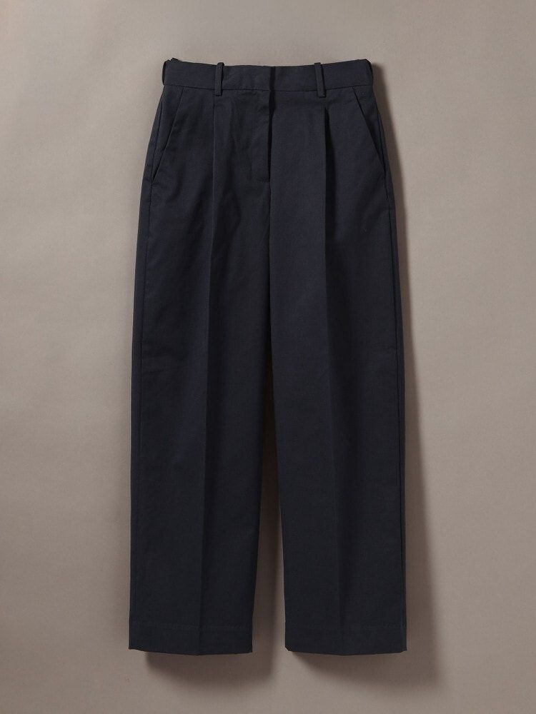 Calvin Klein - Quần tây dài CK nữ Cotton Chino Pleated Trouser