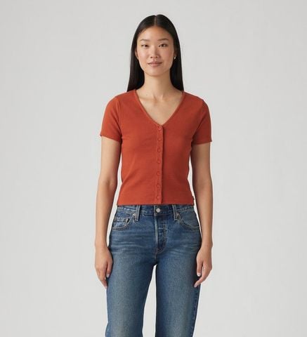 Levi's - Áo len tay ngắn nữ Women's Muse Short-Sleeve Tee