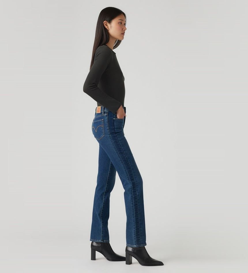 Levi's - Quần jeans dài ống đứng nữ Women's 314 Shaping Straight Pieced Jeans