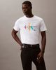 Calvin Klein - Áo tay ngắn thời trang CK nam Classic Pride Monologo Crewnk Tee