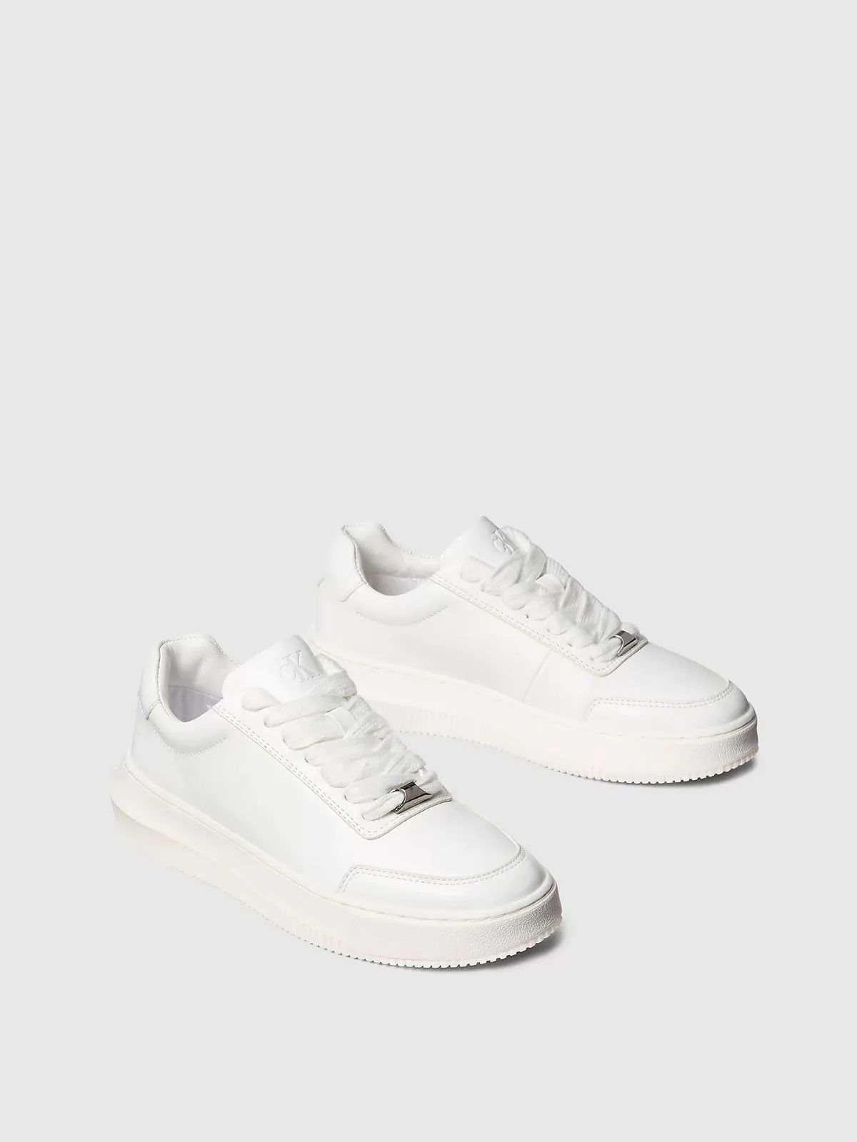 Calvin Klein - Giày da CK nữ Chunky Cupsole Project Red Shoes