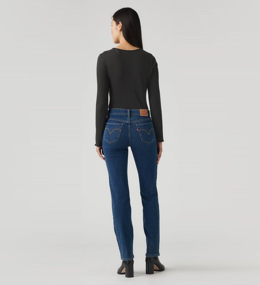 Levi's - Quần jeans dài ống đứng nữ Women's 314 Shaping Straight Pieced Jeans