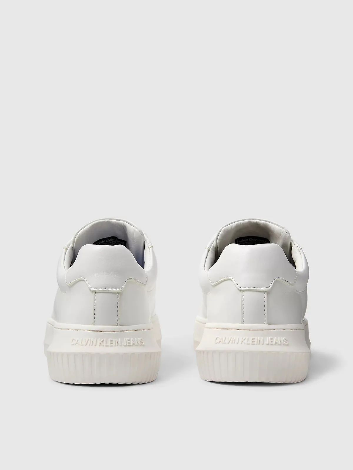 Calvin Klein - Giày da CK nữ Chunky Cupsole Project Red Shoes