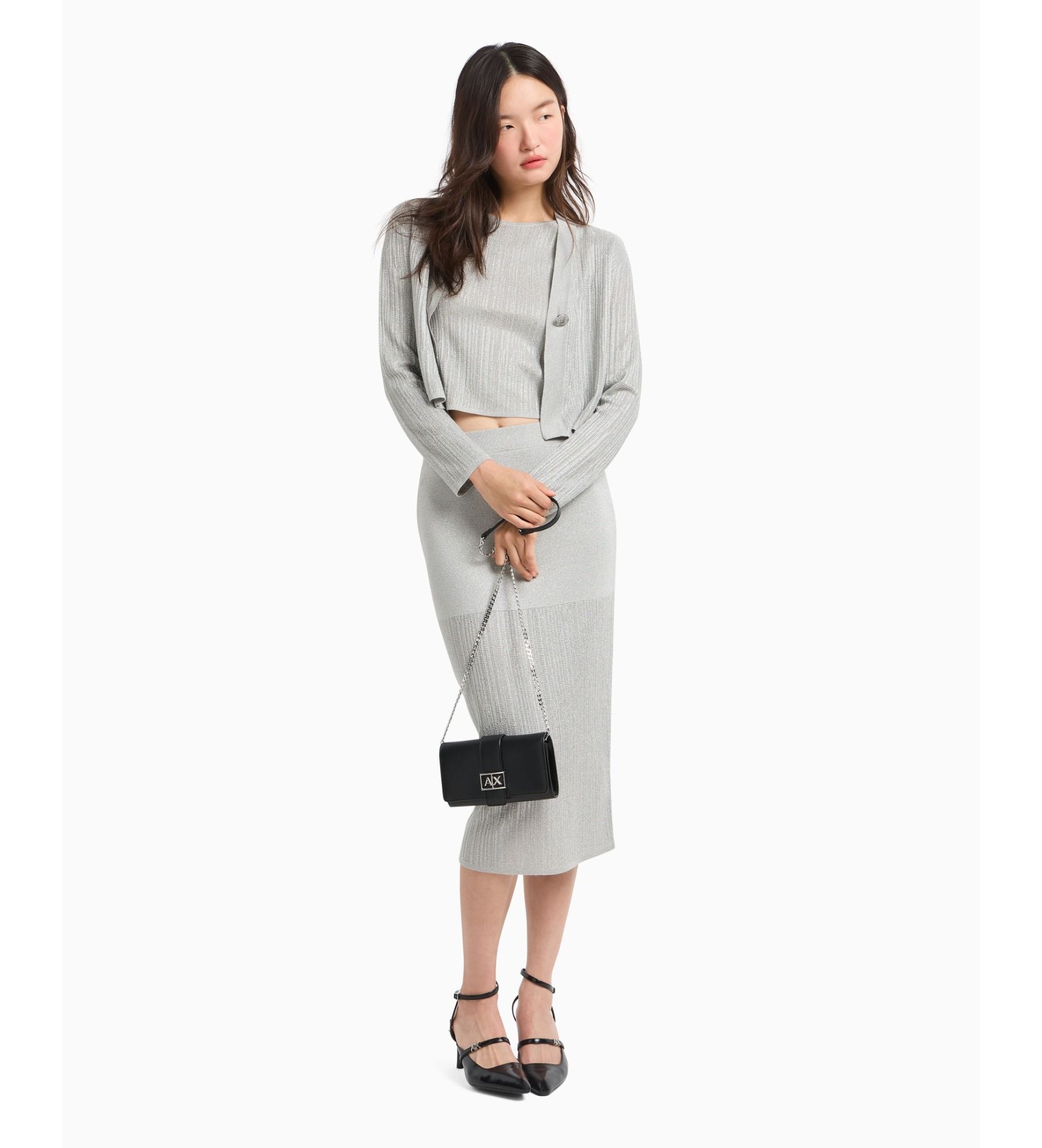 Armani Exchange - Chân váy ngắn nữ Aix Women's Skirt
