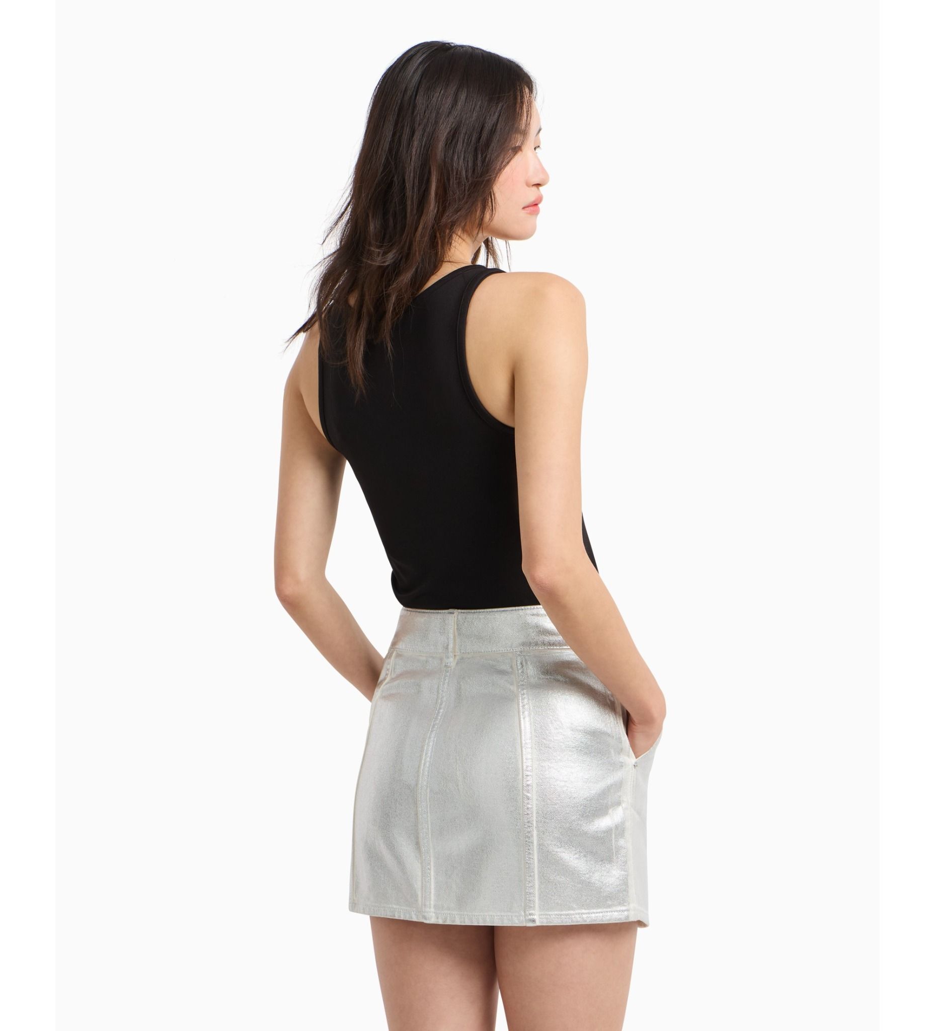 Armani Exchange - Chân váy ngắn nữ Aix Women's Skirt