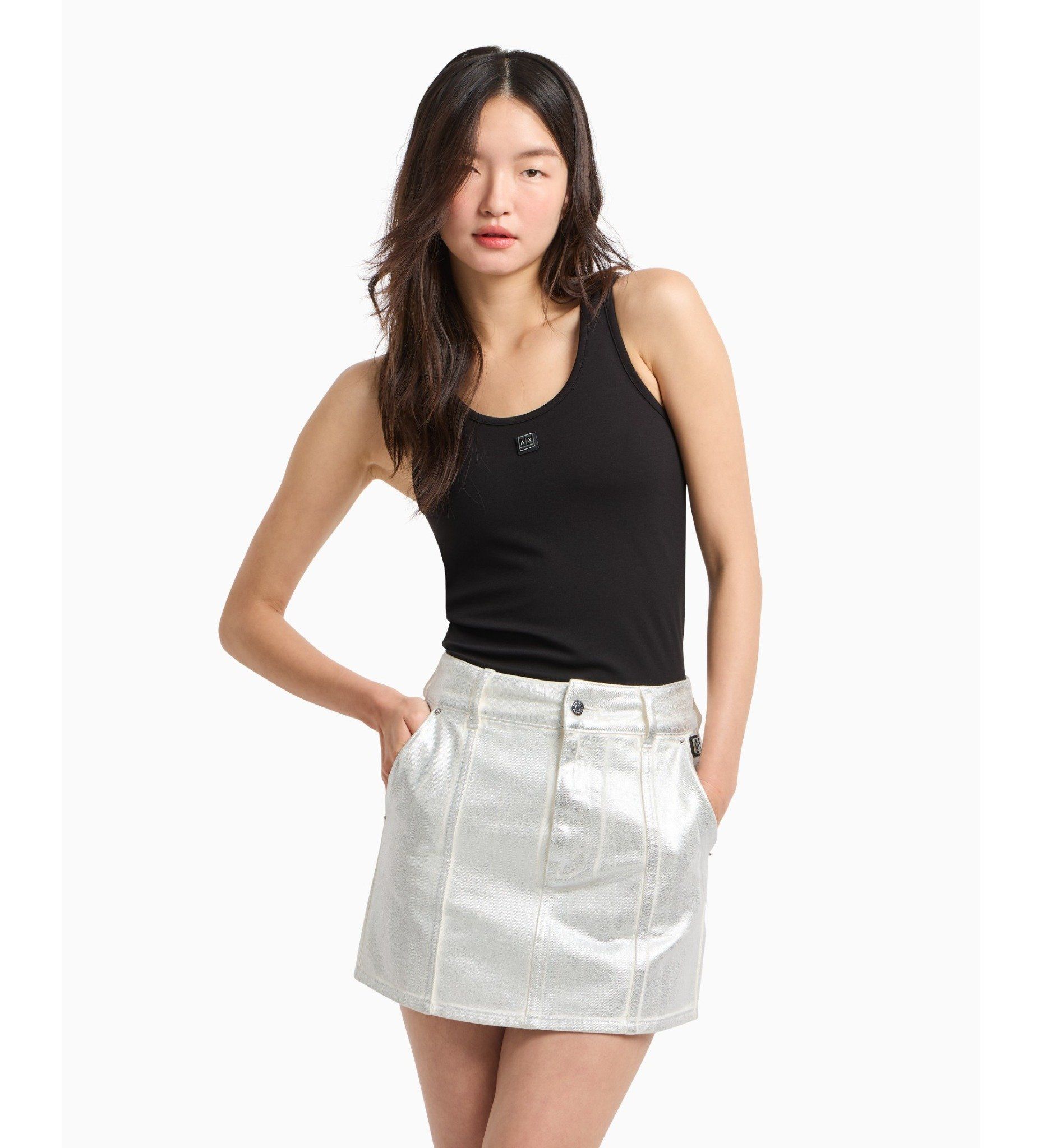 Armani Exchange - Chân váy ngắn nữ Aix Women's Skirt