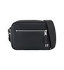 Armani Exchange - Túi đeo chéo nam Shoulder bag with all-over monogrammed logo Black