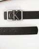 Calvin Klein - Thắt lưng nam Monogram Plaque Reversible Belt