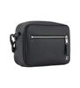 Armani Exchange - Túi đeo chéo nam Shoulder bag with all-over monogrammed logo Black
