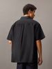 Calvin Klein - Áo sơ mi tay ngắn CK nam Zip Up Poplin Shirt