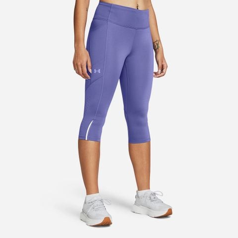 Under Armour - Quần dài ống bó nữ Fly Fast Speed Capri Running Tights