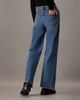 Calvin Klein - Quần jeans ỏng rộng CK nữ Italian Denim High Rise Wide Leg Jeans