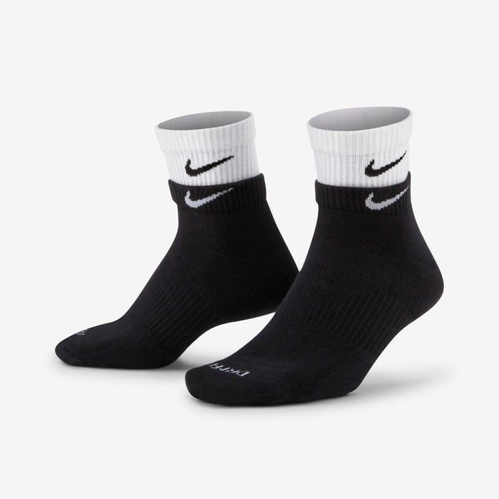 Nike - Vớ thể thao Nam Everyday Plus Cushioned Training Ankle Socks