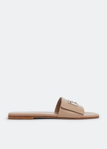 Burberry - Dép quai ngang nữ Burberry Sloane sandals for Women