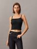 Calvin Klein - Áo khoác len CK nữ Premium Rib Cropped Slim Cardigan