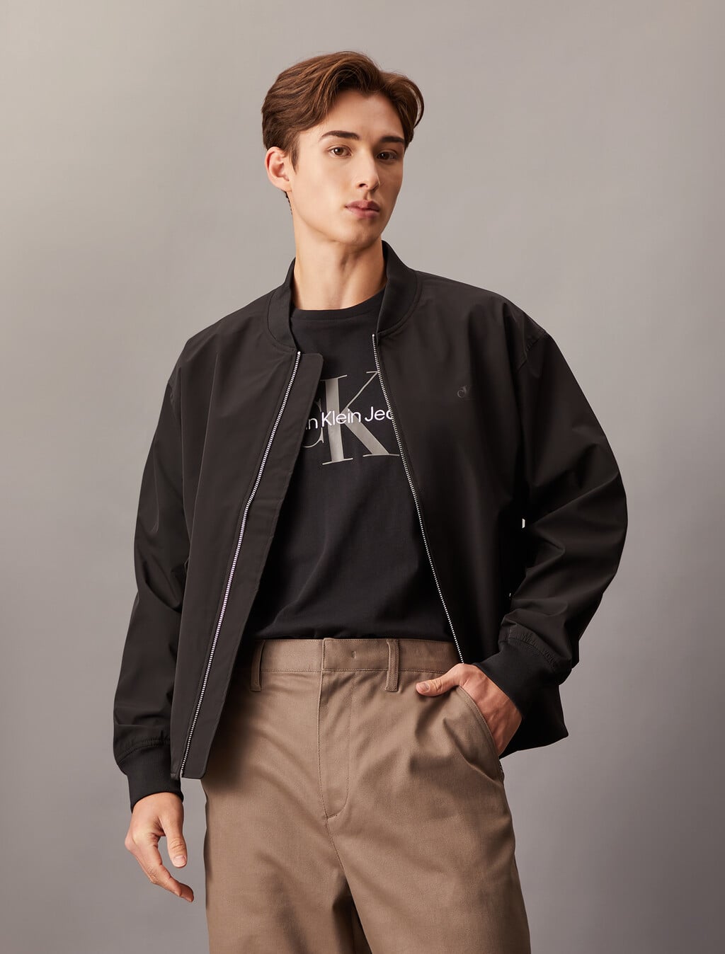 Calvin Klein - Áo khoác CK nam Lightweight Technical Bomber