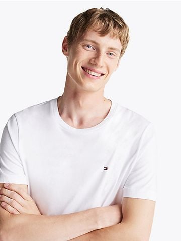 Tommy Hilfiger - Áo tay ngắn nam Essential Regular Fit Solid Tee