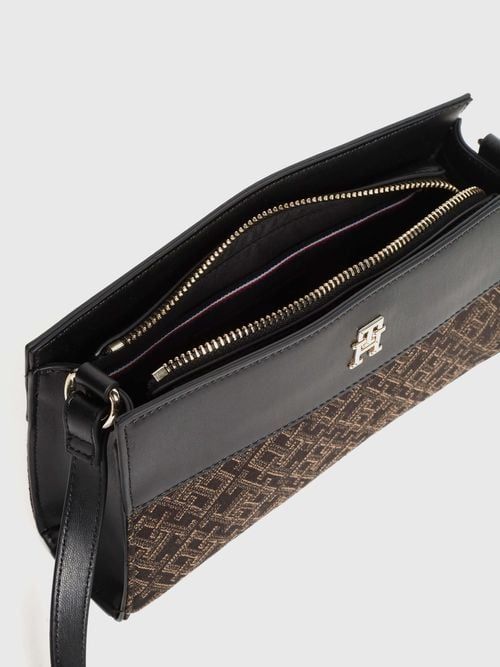 Tommy Hilfiger - Túi đeo chéo nữ Im Latam Jacquard Crossover
