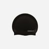 Speedo - Nón bơi nam nữ Speedo Plain Flat Silicone Cap Black Swimming