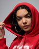 Nike - Áo hoodie thể thao Nữ Jordan Flight Fleece Women's Cropped Satin-Lined Hoodie