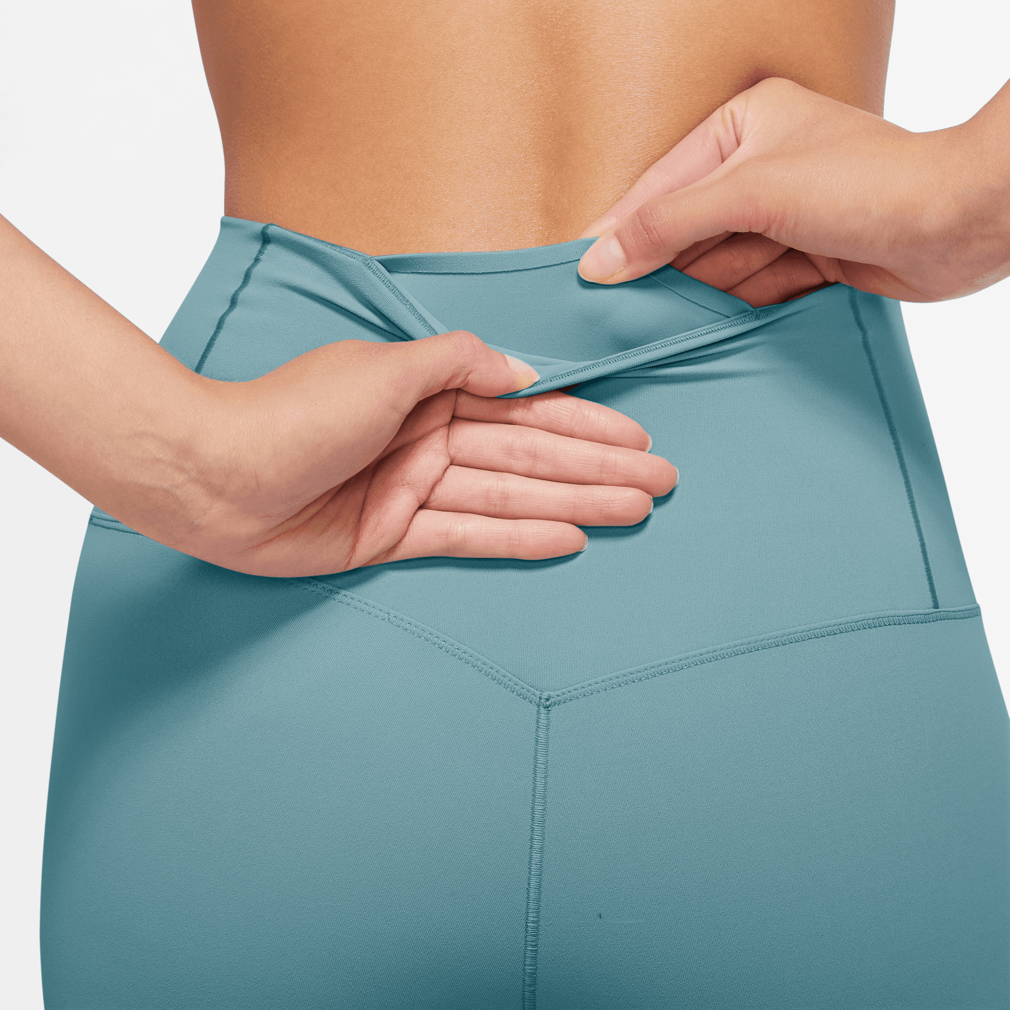 Nike - Quần dài ống bó thể thao Nữ Zenvy Women's Gentle-Support High-Waisted Full-Length Leggings
